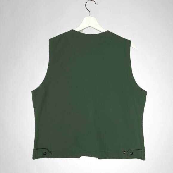 SIERRA DESIGNS Medium Green Utility Vest Unisex Outdoor - Picture 2 of 6
